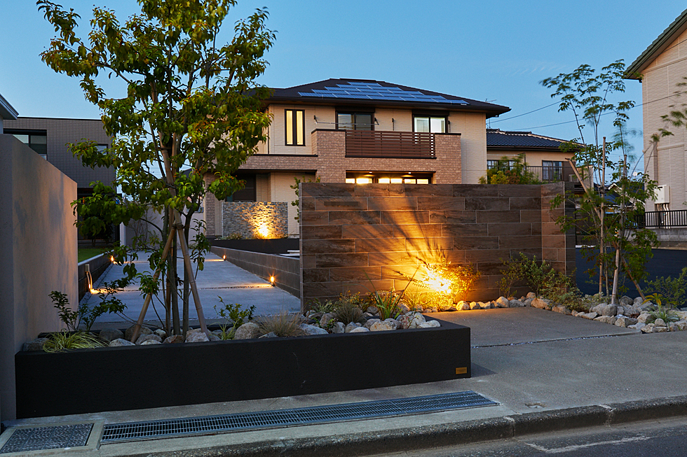 特別感のあるエントランスプライバシーとデザインの両立